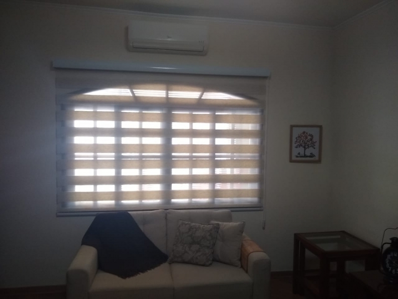 Cortinas para Sala Persiana Jardim Esplanada - Cortina Persiana Romana