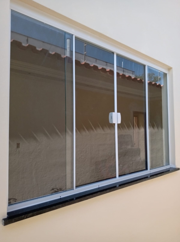 Fechamento de Janela com Vidro Valores Boqueirão - Fechamento de área com Vidro