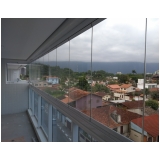 empresa de envidraçamento de sacada de apartamento Vista linda